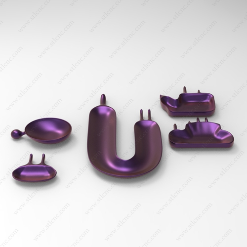 فایل سه بعدی پک ظروف فانتزی