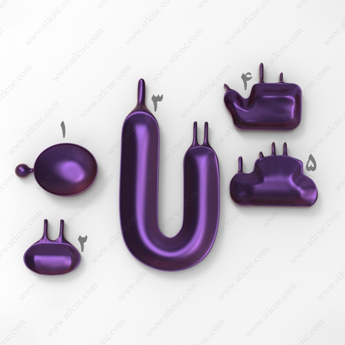 فایل سه بعدی پک ظروف فانتزی