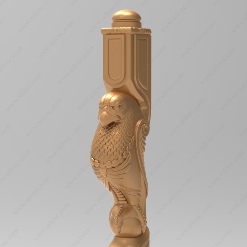 فایل سه بعدی استارتر نرده عقاب