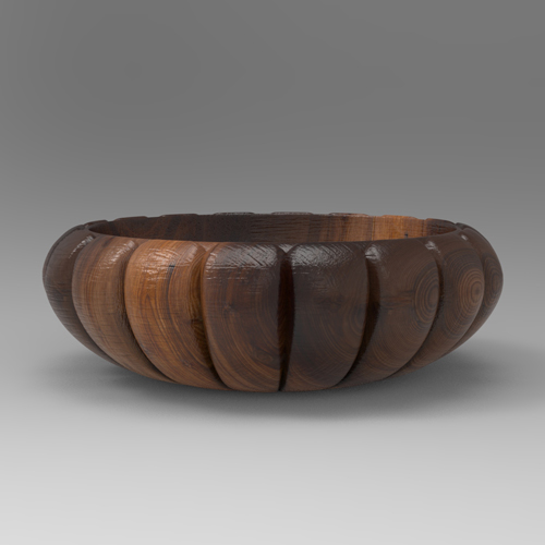 3D model of the bowl