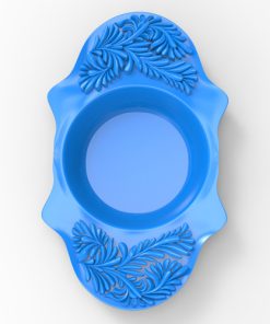 stl file of carved tray for cnc