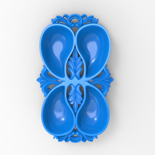 stl model of persian tray