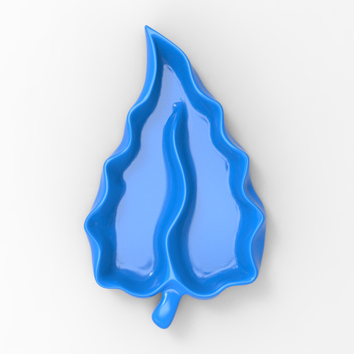 stl model of deformed tray