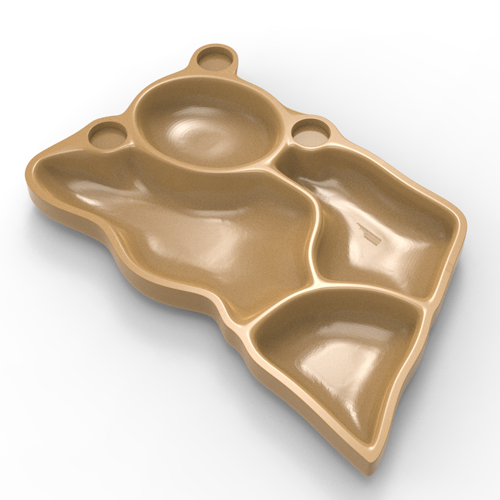CNC Model of wooden tasting tray