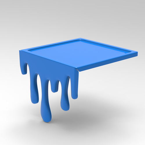 CNC design of water drop tray